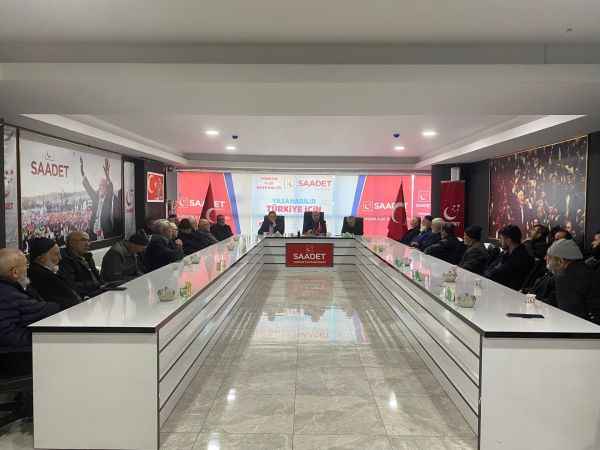 Saadet Partisi Yozgat İl Başkanlığı 2023’ün Son Toplantısında Geleceğe Yönelik Önemli Mesajlar Verdi!