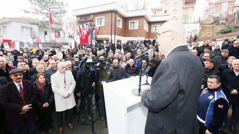 Gazi Mahallesi’ne Modern Kütüphane ve YENİMEK Kurs Merkezi Açıldı! (24/12/2023)