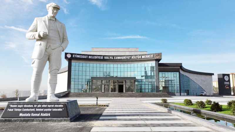 Ankara’ya Cumhuriyet'in 100. Yılına Özel 100. Yıl Cumhuriyet Kültür ve Sanat Merkezi Bugün Açılıyor!