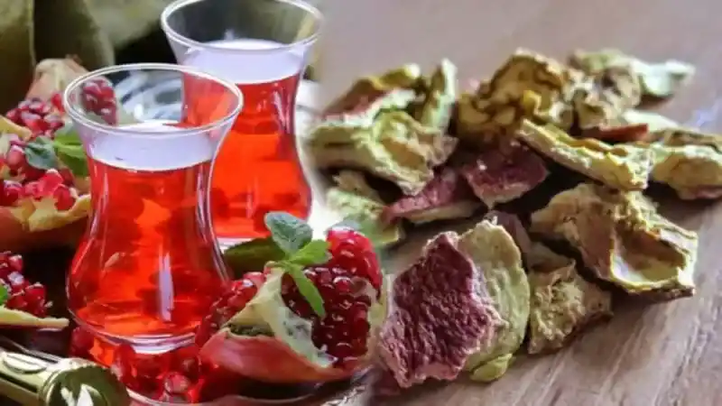 Nar Kabuğundan Çay Nasıl Hazırlanır? Faydaları Saymakla Bitmiyor Yapımı da Çok Kolay!