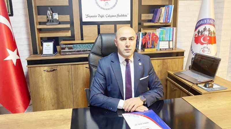 Anadolu Sağlık Sen Genel Başkanı Taşkın: Sağlık Çalışanlarının Zor Bir Yılı Geride Bıraktığını Söyledi! (26/12/2023)