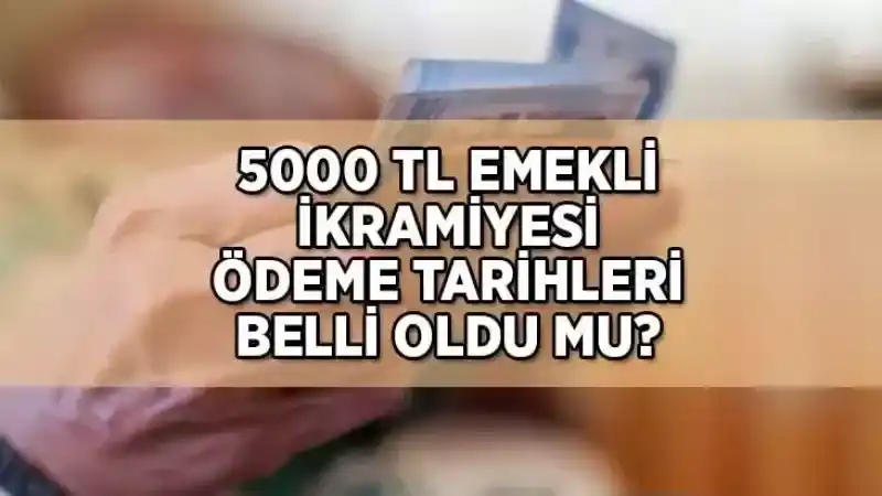 Çalışan Emekliye 5000 TL İkramiye Verilecek! Emekliler İkramiye Ödemesini Ne Zaman Alabilecek? (27 Aralık 2023)