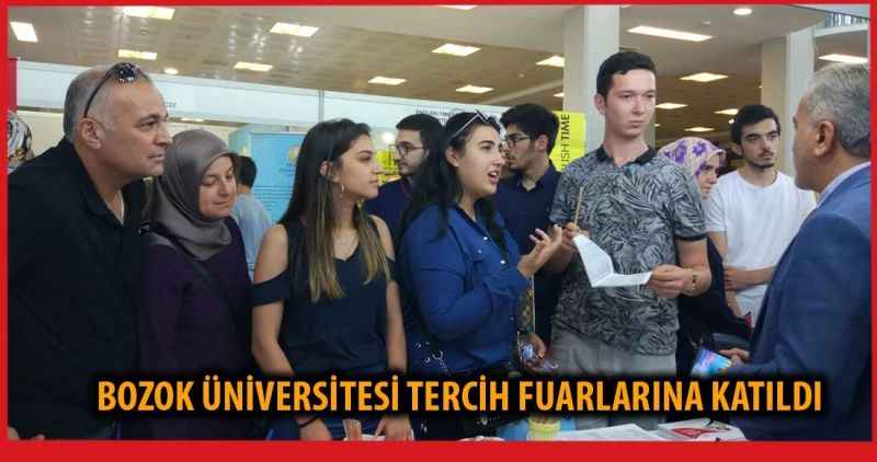 BOZOK ÜNİVERSİTESİ TERCİH FUARLARINA KATILDI