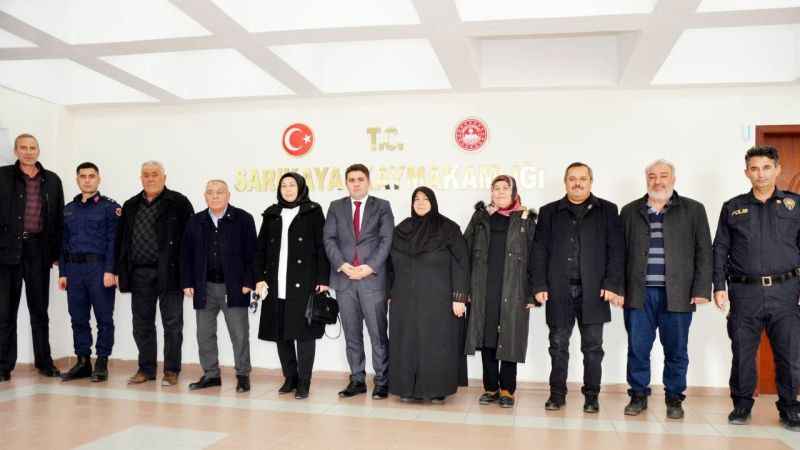 Sarıkaya'da Değerli Buluşma: Şehit Aileleri Kaymakam Demir'i Ziyaret Etti