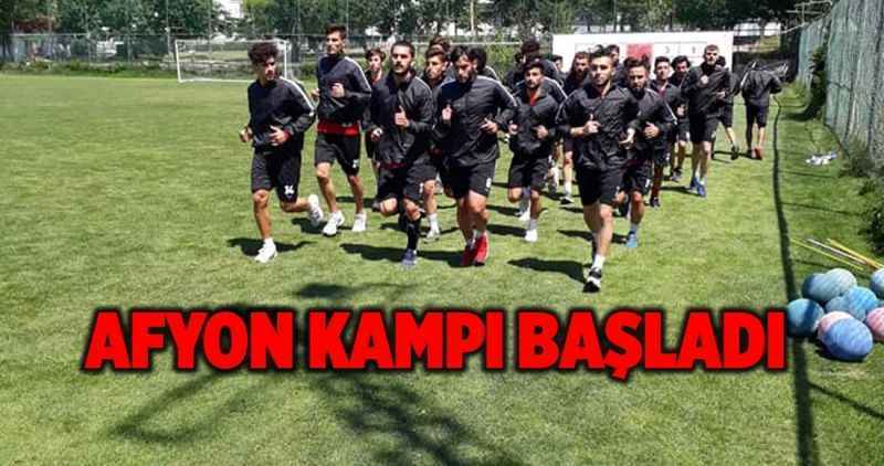 Afyon kampı başladı