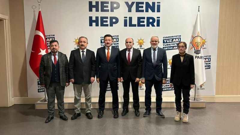 AYF'den Hamza Dağ'a Önemli Ziyaret: Medya Sektörüyle İlgili Sorunlar Konuşuldu!