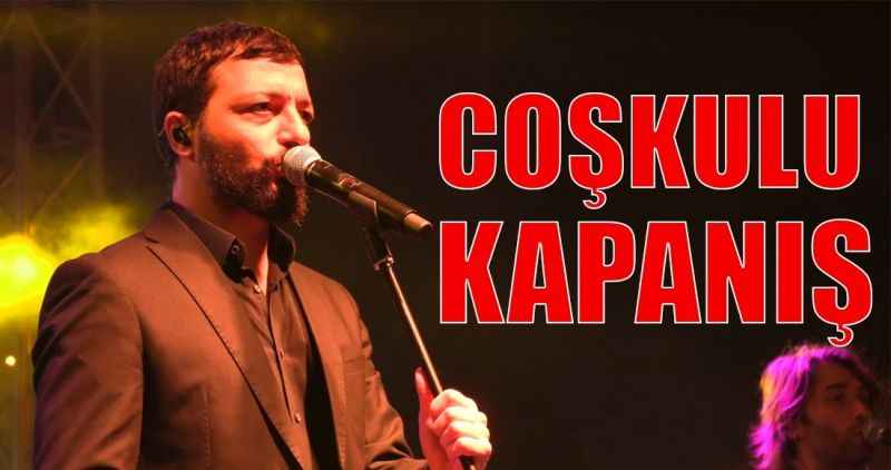 COŞKULU KAPANIŞ