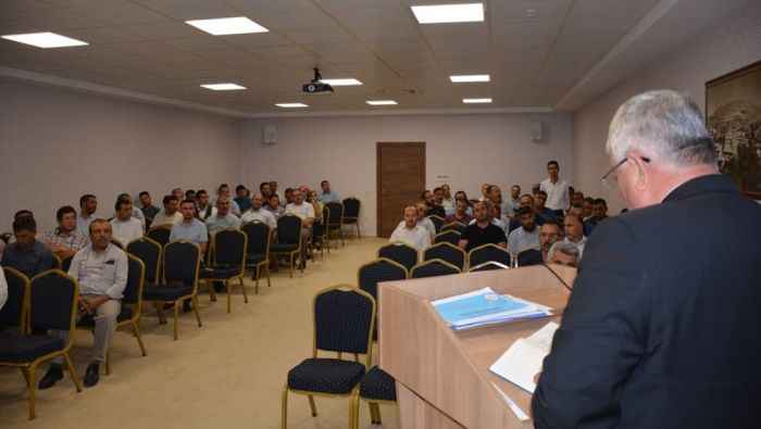 OKUL MÜDÜRLERİ YABANCI UYRUKLU ÖĞRENCİLER İÇİN TOPLANDI