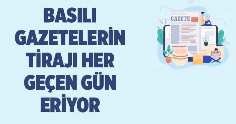 Gazete ve dergilerin tirajı 5 yılda eridi