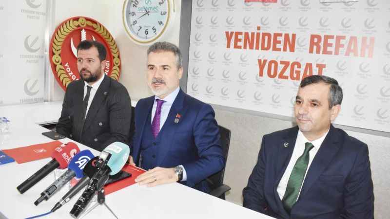 Yeniden Refah Partisi Genel Başkan Yardımcısı Suat Kılıç Yozgat’ta: Türkiye’nin Borcu Borç ile Ödenmez!