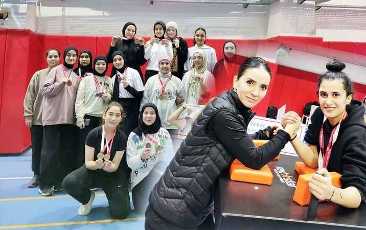 Yozgat'ta bu kızların bileği bükülmüyor: yürekleri de bilekleri de güçlü!
