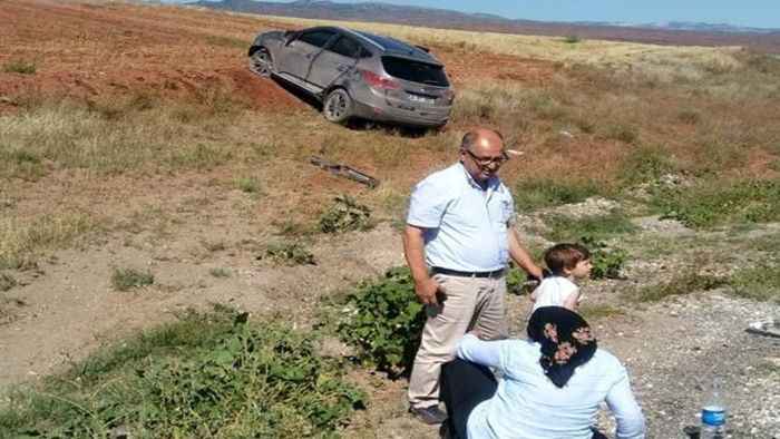 Kırıkkale'de trafik kazası: 3'ü çocuk 6 yaralı