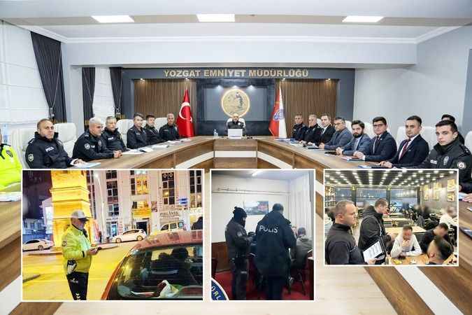 Yozgat sokaklarında polis sirenleri: şok uygulama sonuç verdi!