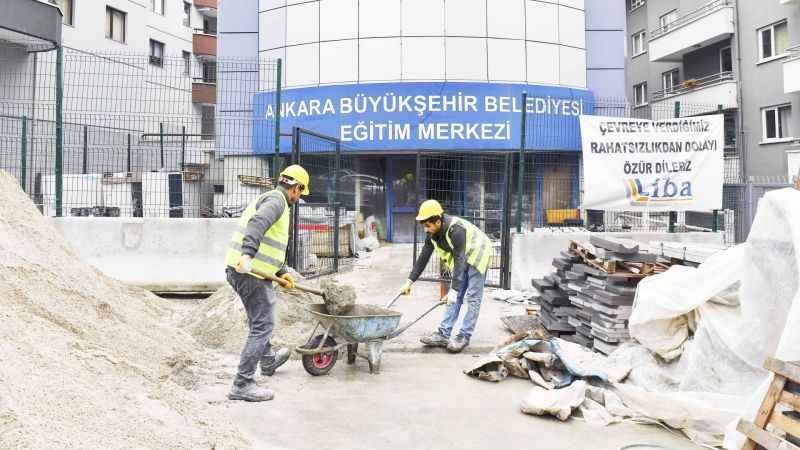 Belediye çalışmalarını sürdürüyor Yeni bir spor merkezi daha kazandıracak