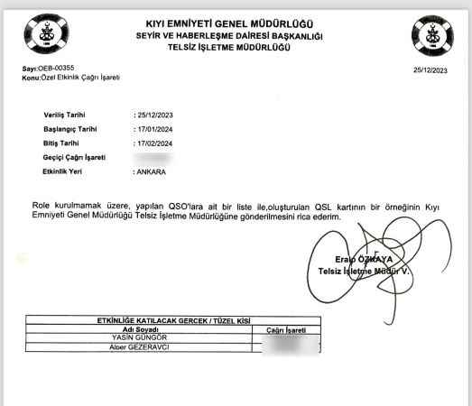 Yozgat ve Elazığ Uzayda Milli Çağrı İşareti ile haberleşecek
