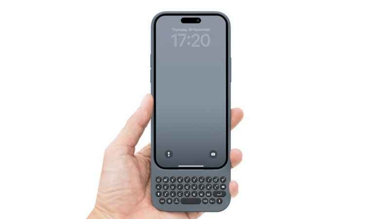 iPhone'ları BlackBerry'ye Dönüştüren Fiziksel Klavyeli Kılıf Tanıtıldı