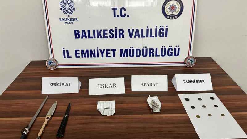Balıkesir'de Narkotik polisinden büyük darbe