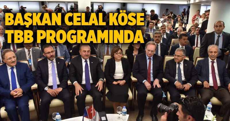 Başkan Köse TBB Programına Katıldı!
