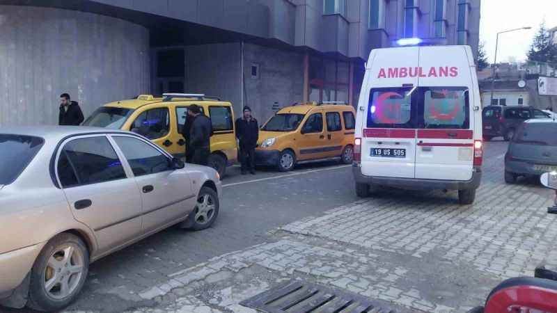 Sungurlu'da Meydana gelen Trafik kazasında yaya yaralandı