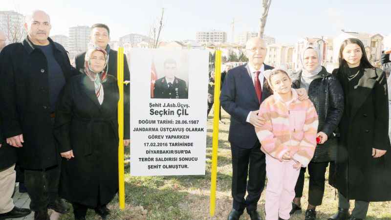 Şehit Şeçkin Çil’in adı Yenimahalle’de yaşayacak