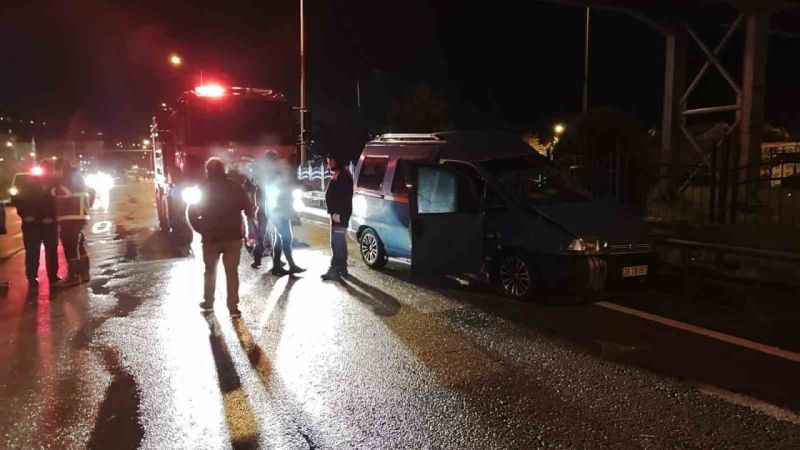 Giresun’da trafik kazası bir kişi hayatını kaybetti