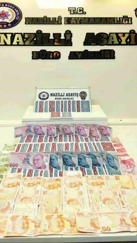 Nazilli'de Kumar operasyonu: Kıraathane ve Tekel bayilerine ceza yağdı