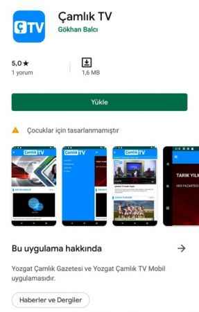 Mobil uygulamamız Play Store'de