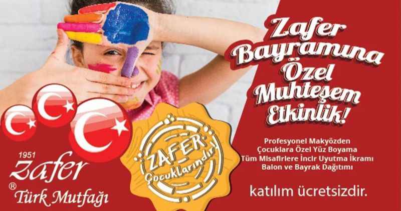 Zafer Türk Mutfağı'ndan Zafer Bayramına Özel Etkinlik