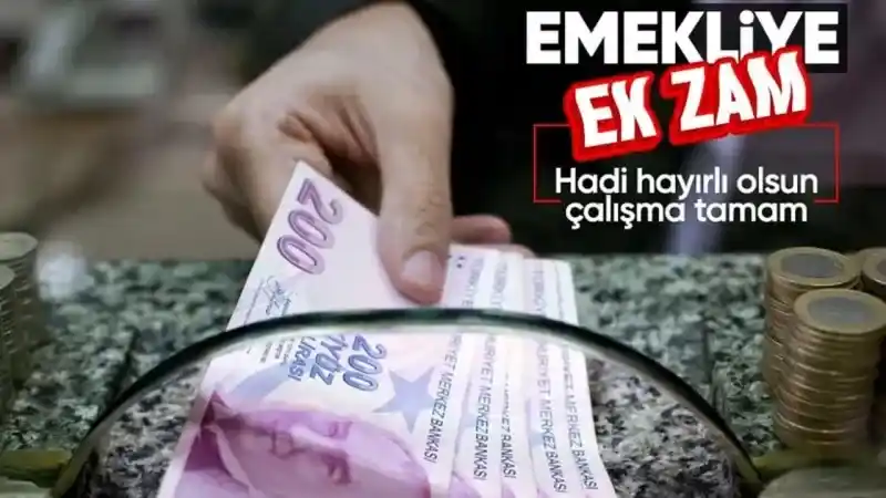 Yozgatlı SSK ve Bağkur emeklisi için ek zam çalışması tamam! Şimdi Ne Olacak?