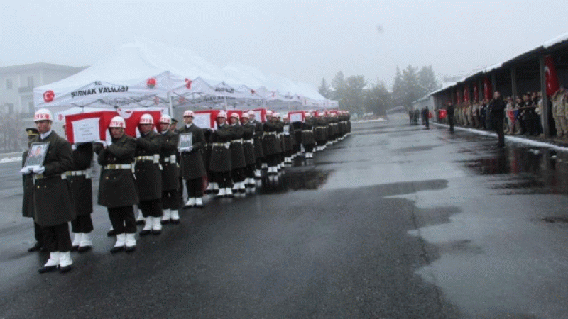Pençe-Kilit Şehitleri Son Yolculuklarına Uğurlandı