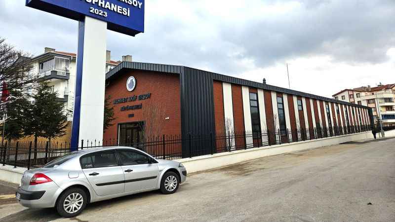 Mehmet Akif Ersoy'un adı kütüphanede yaşayacak