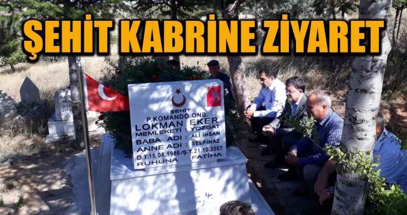 Yusuf Başer'den Şehit Kabrine Ziyaret
