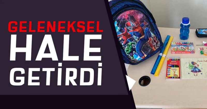 Geleneksel hale getirdi