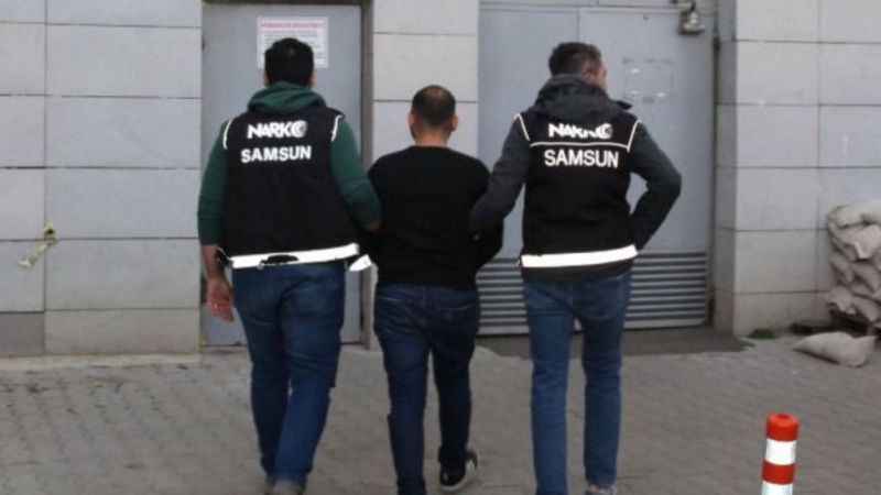 Samsun'da 23 Yıl hapis cezalısı, Uyuşturucu ile yakalandı