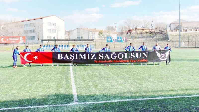 Yenimahalle Belediyespor, ikinci devreye lider başladı