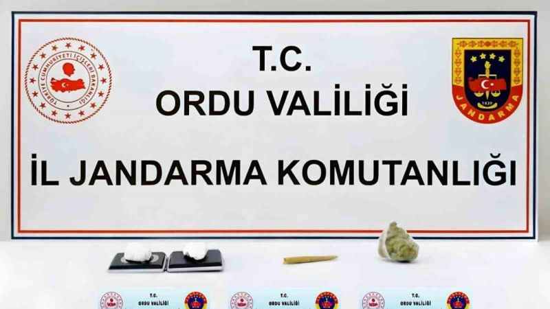 Ordu'da uyuşturucu operasyonu: H.A. tutuklandı, 100 gram kokain ele geçirildi