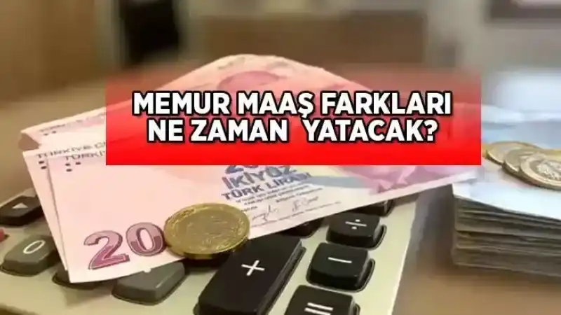 Memur ve memur emeklisi 14 günlük maaş farkları ne zaman ödenecek?