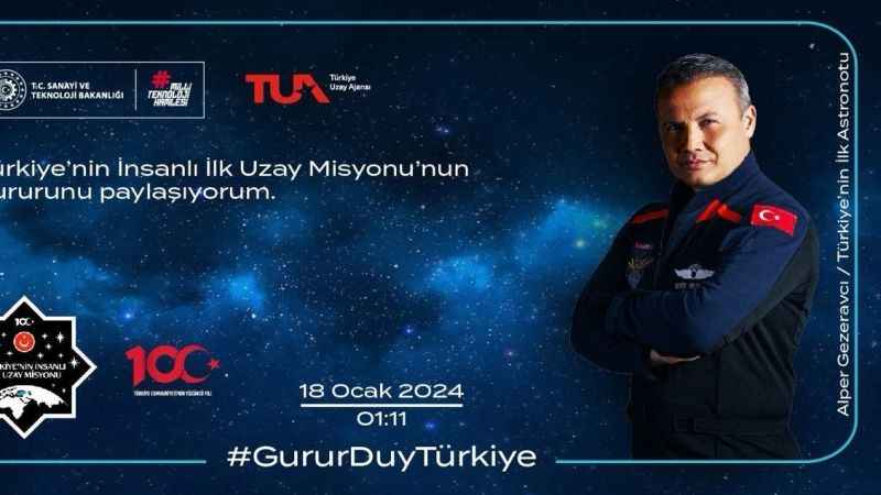 Türkiye'nin İlk uzay misyonu ve hatıra bileti heyecanı