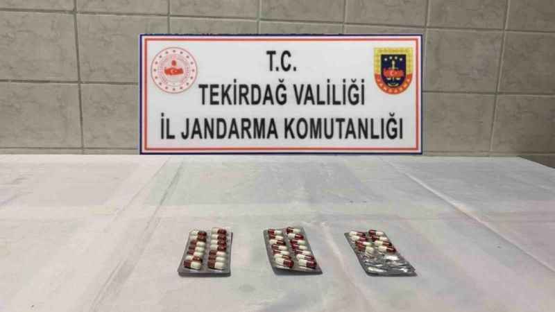 Narkotik operasyonlarında hedefe ulaşan Tekirdağ jandarması