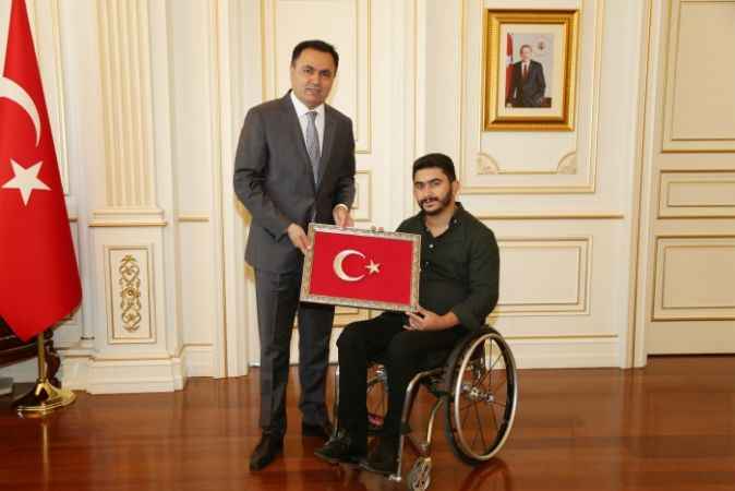 Kahraman Gazi Muammer Ceylan'dan Vali'ye Ziyaret!
