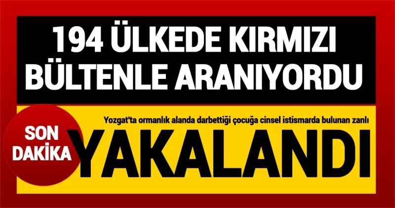 194 ülkede kırmızı bültenle aranan şüpheli özel kelepçeyle Türkiye'ye getirildi