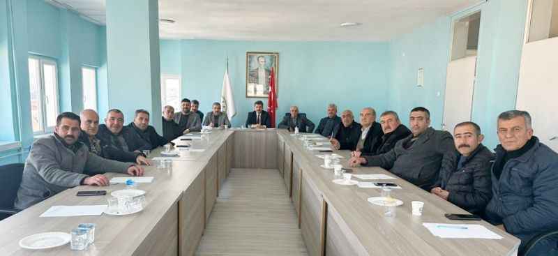 Başkan Yılmaz, Yerköy Muhtarlarıyla 2024 Vizyonunu Paylaştı