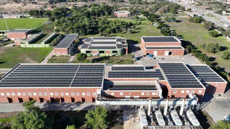 Antalya'da ASAT Lara Atıksu Tesisi'nde Güneş enerji santrali faaliyete geçti