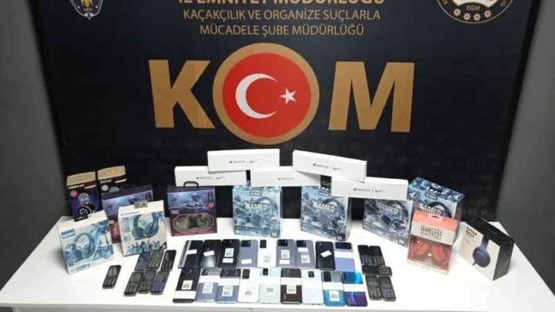 Kaçak elektronik eşya operasyonu