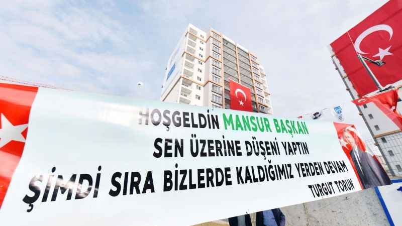Kentsel dönüşüm projesi tamamlandı Ankar'da tapu sevinci