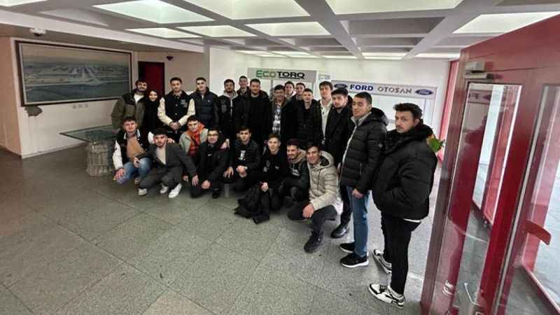 BAÜN Öğrencileri, Eskişehir'deki Otomotiv fabrikasında teknoloji ziyaretinde