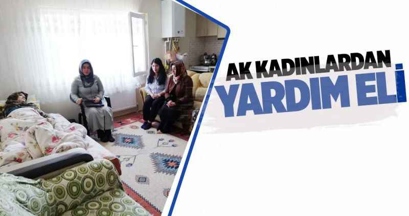 Ak Partili kadınlardan yardım eli