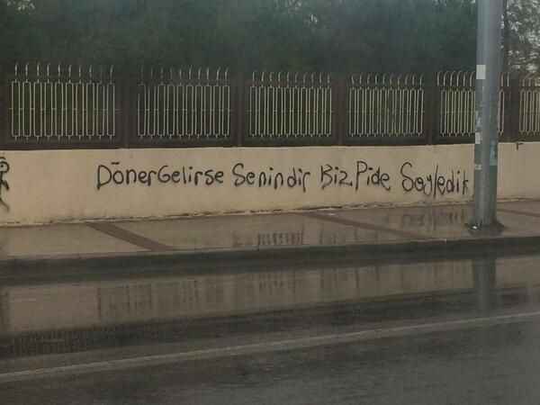 Döner gelirse senindir biz pide söyledik ne demek?