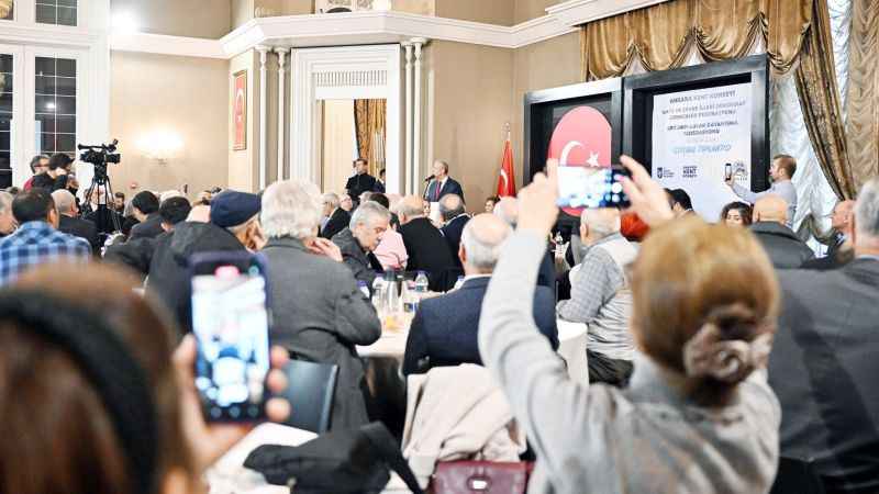 Ankara Büyükşehir Belediye Başkanı Mansur Yavaş: "Ankara’da yaşayanların ihtiyaçları için karşılıyoruz"
