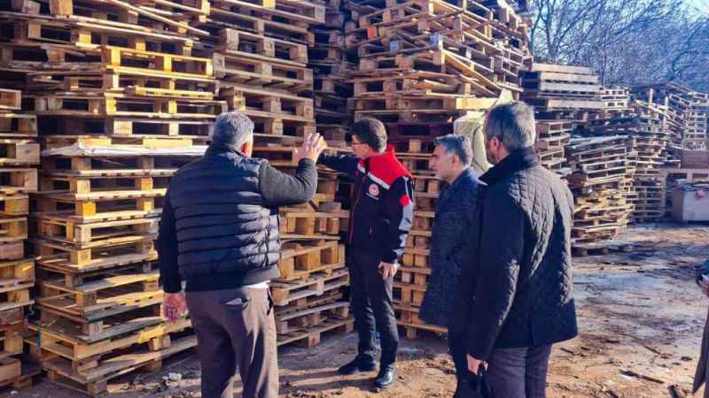Eskişehir'de Ahşap ambalaj malzemeleri denetimi